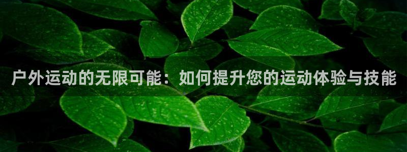 凯捷体育招商电话号码查询是多少：户外运动的无限可能：
