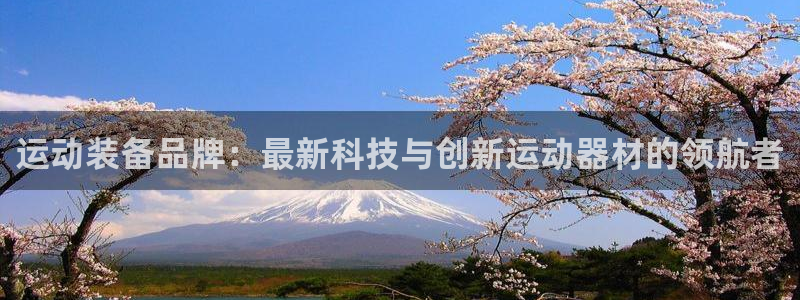 凯捷体育神州：运动装备品牌：最新科技与创新运动器材的