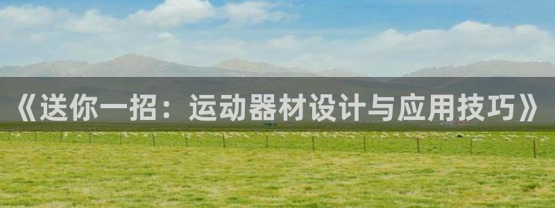 凯捷体育官网：《送你一招：运动器材设计与应用技巧》