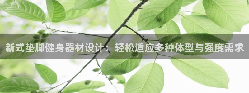 凯捷体育娱乐首页网站大全：新式垫脚健身器材设计：轻松适应多种