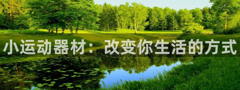 凯捷体育平台注册流程图：小运动器材：改变你生活的方式