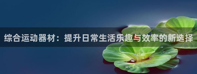 凯捷体育平台是正规平台吗：综合运动器材：提升日常生活乐趣与效