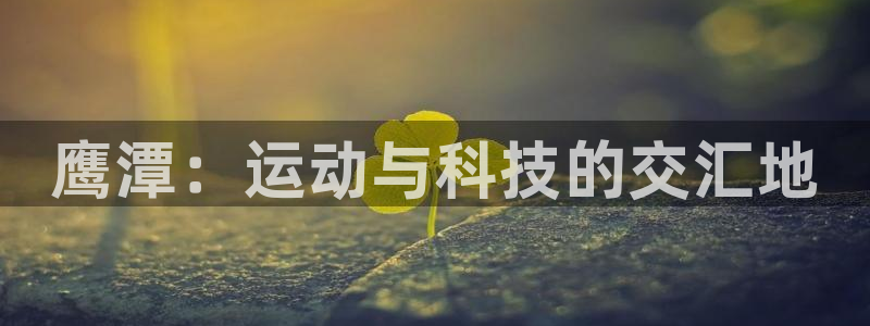 凯捷体育招商电话是多少号码：鹰潭：运动与科技的交汇地