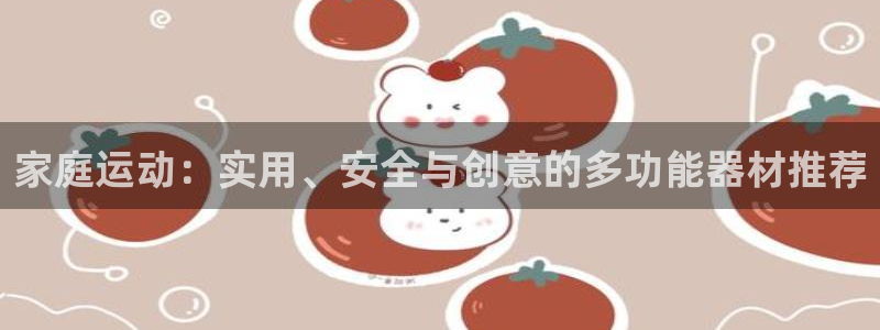 凯捷体育娱乐平台：家庭运动：实用、安全与创意的多功能器材推荐